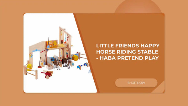 Little Friends Happy Horse Riding Stable - HABA Pretend Play by@Outfy