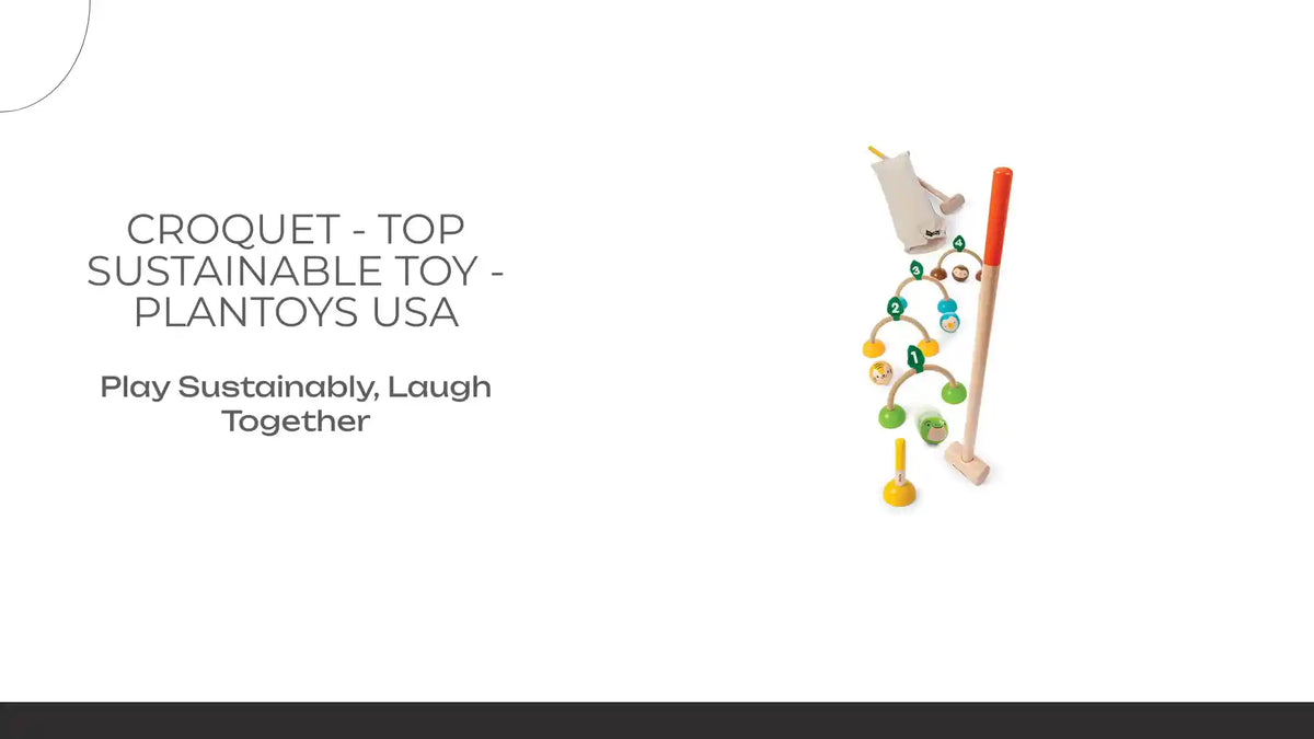 Croquet - Top Sustainable Toy - PlanToys USA by@Outfy
