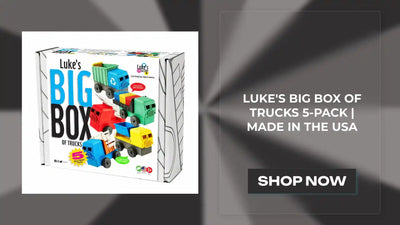 Luke's Big Box of Trucks 5-Pack | Made in the USA by@Outfy