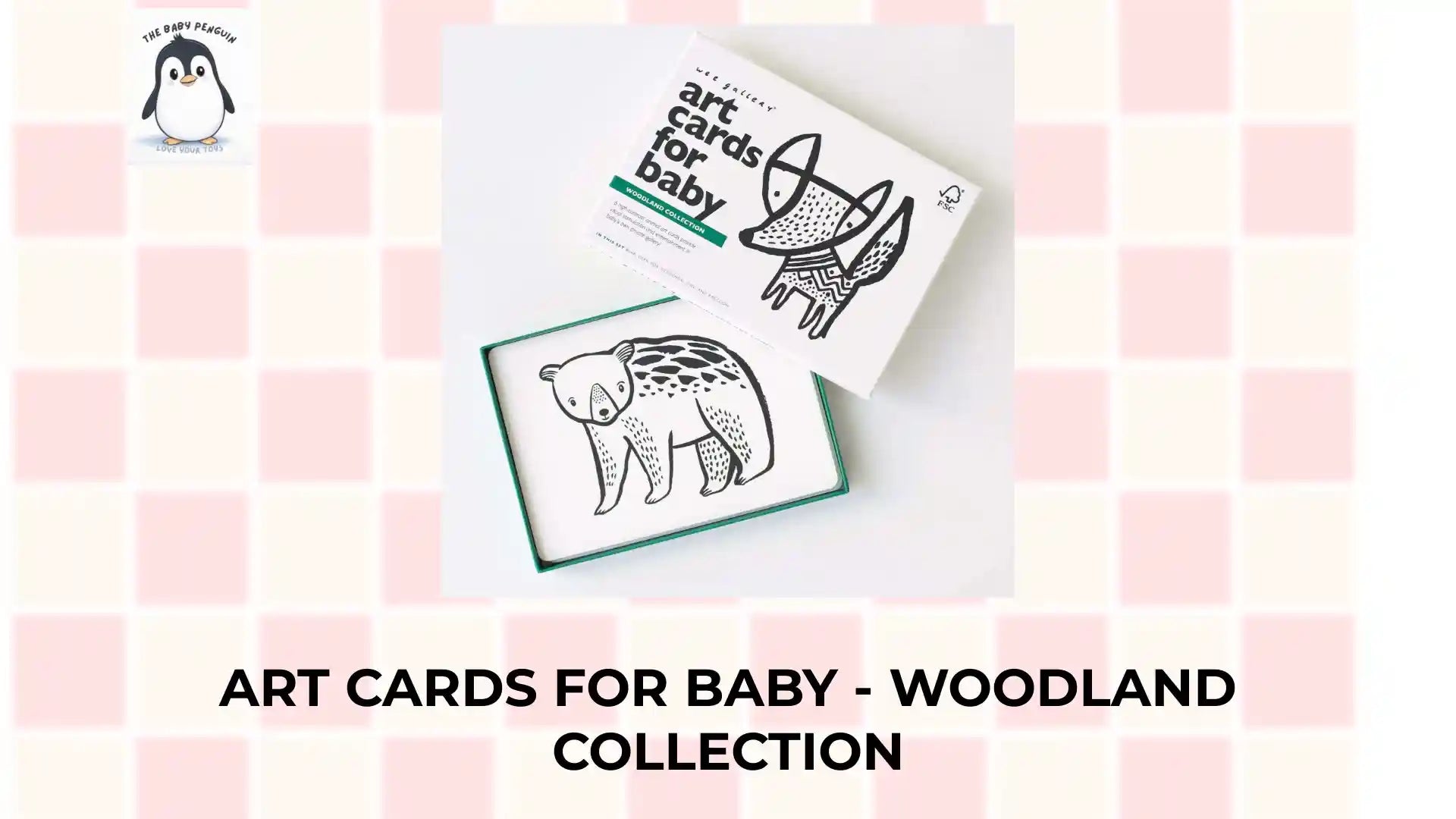 Art Cards for Baby - Woodland Collection by@Outfy