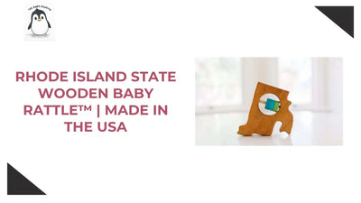 Video of Bannor Toys Rhode Island State Wooden Baby Rattle