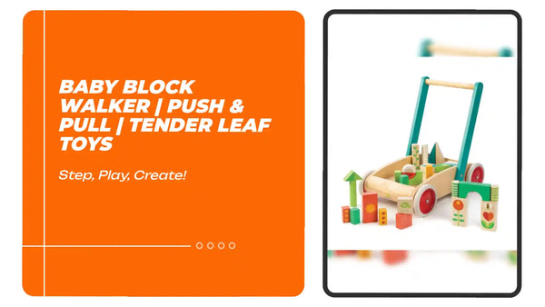 Baby Block Walker | Push & Pull | Tender Leaf Toys by@Outfy
