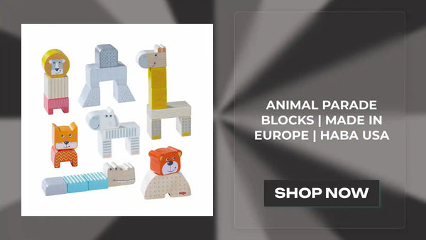 Animal Parade Blocks | Made in Europe | HABA USA by@Outfy