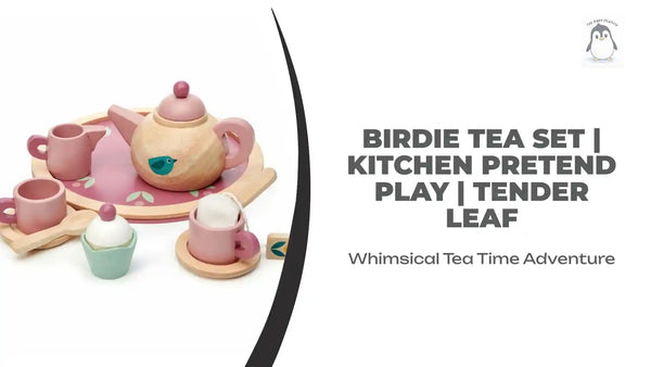 Birdie Tea Set | Kitchen Pretend Play | Tender Leaf by@Outfy