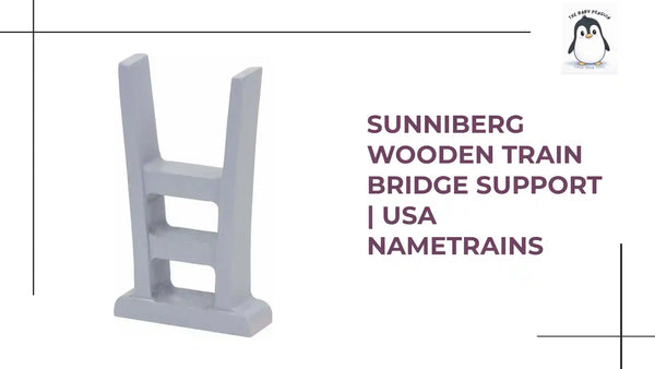 Sunniberg Wooden Train Bridge Support | USA NameTrains by@Outfy