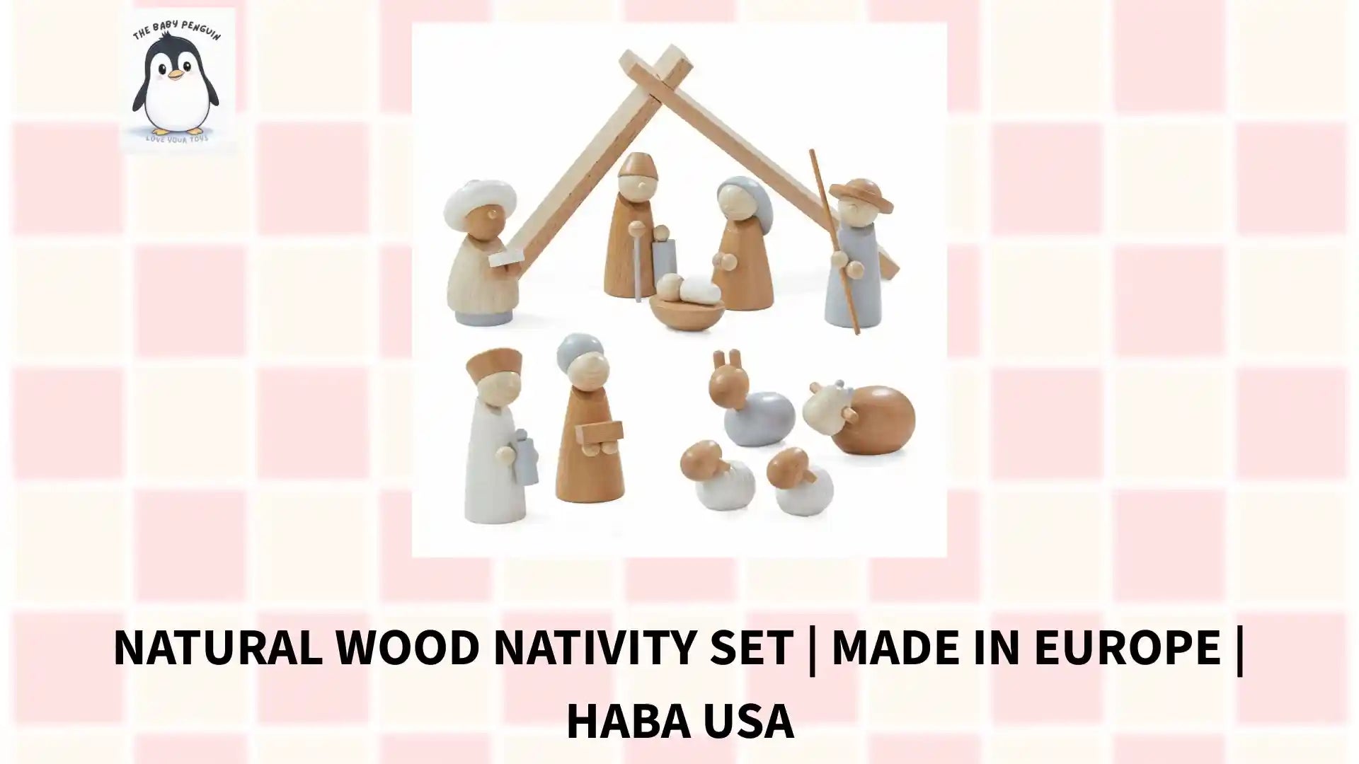 Natural Wood Nativity Set | Made in Europe | HABA USA by@Outfy