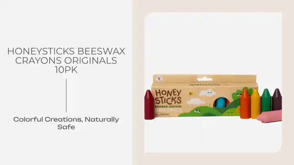 Honeysticks Beeswax Crayons Originals 10pk by@Outfy