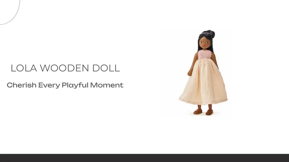 Lola Wooden Doll by@Outfy