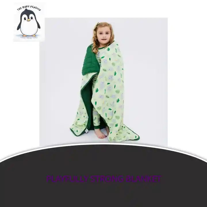 Playfully Strong Blanket by@Outfy