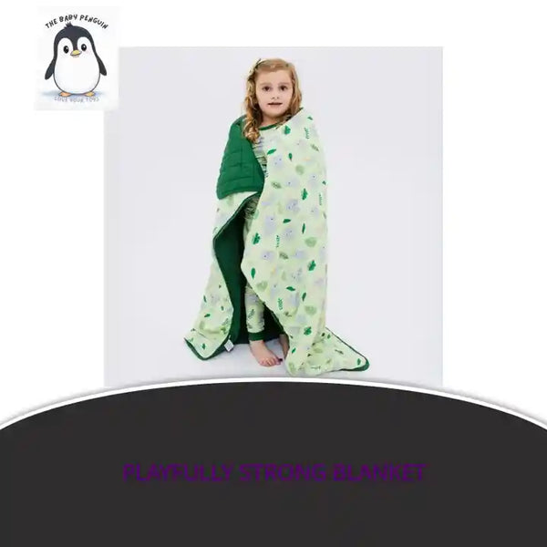 Playfully Strong Blanket by@Outfy