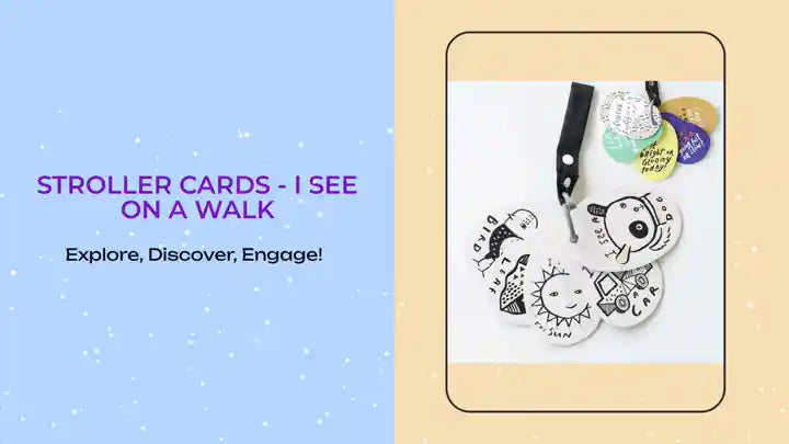 Stroller Cards - I See on a Walk by@Outfy