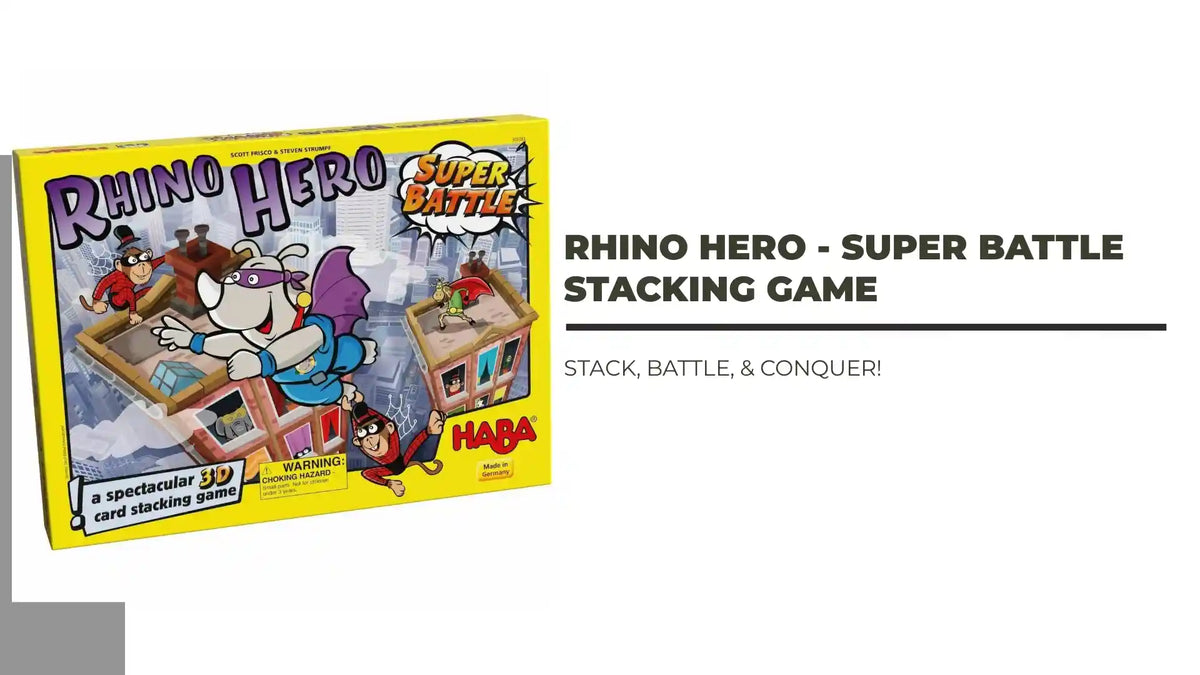 Rhino Hero - Super Battle Stacking Game by@Outfy