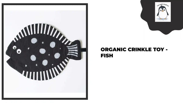 Organic Crinkle Toy - Fish by@Outfy