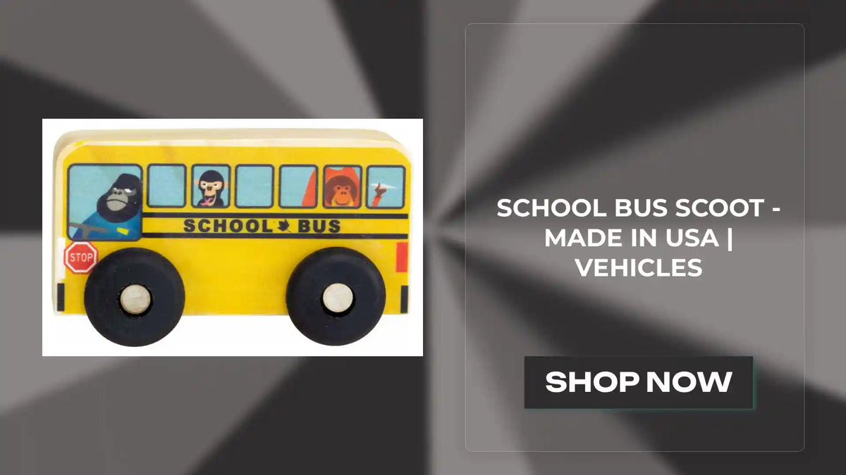 School Bus Scoot - Made in USA | Vehicles by@Outfy