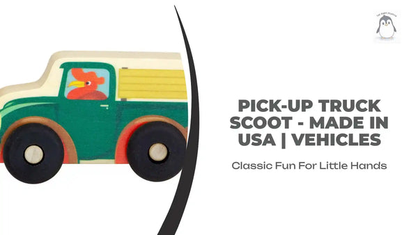 Pick-Up Truck Scoot - Made in USA | Vehicles by@Outfy