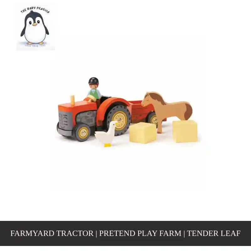 Farmyard Tractor | Pretend Play Farm | Tender Leaf by@Outfy