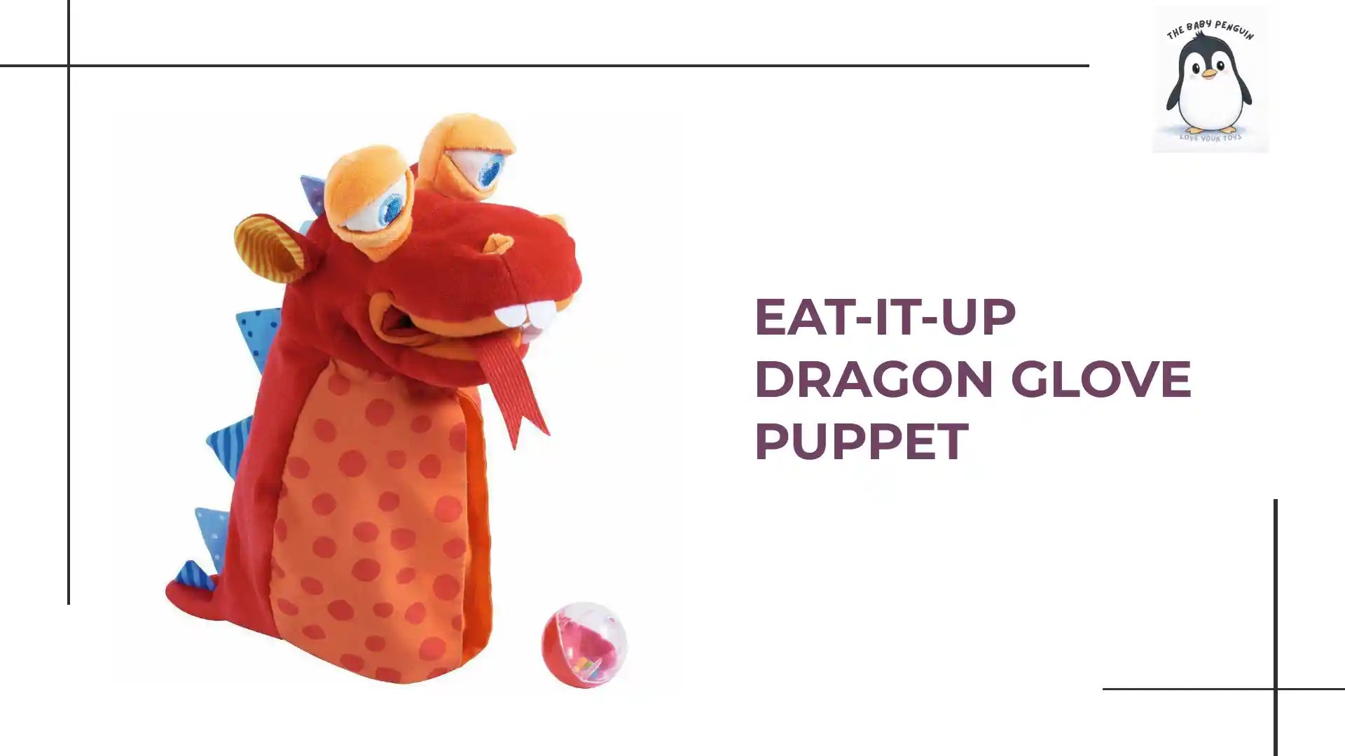 Eat-it-up Dragon Glove Puppet by@Outfy