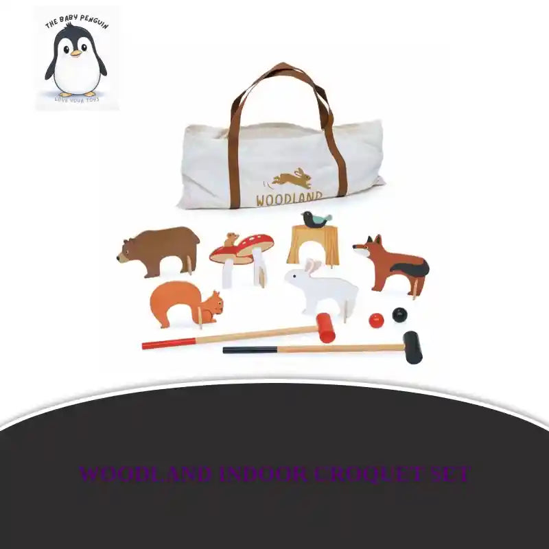 Woodland Indoor Croquet Set by@Outfy