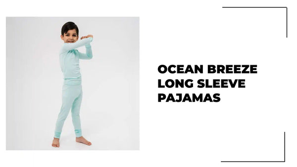Ocean Breeze Long Sleeve Pajamas by@Outfy