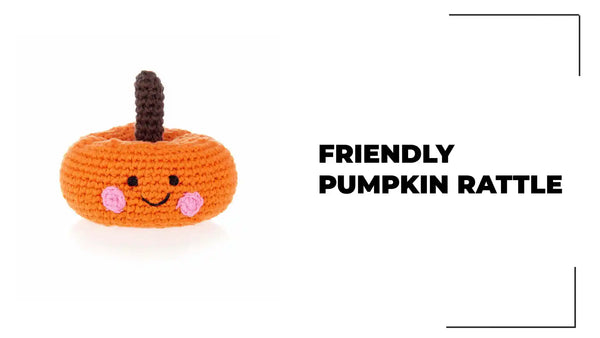 Friendly Pumpkin Rattle by@Outfy