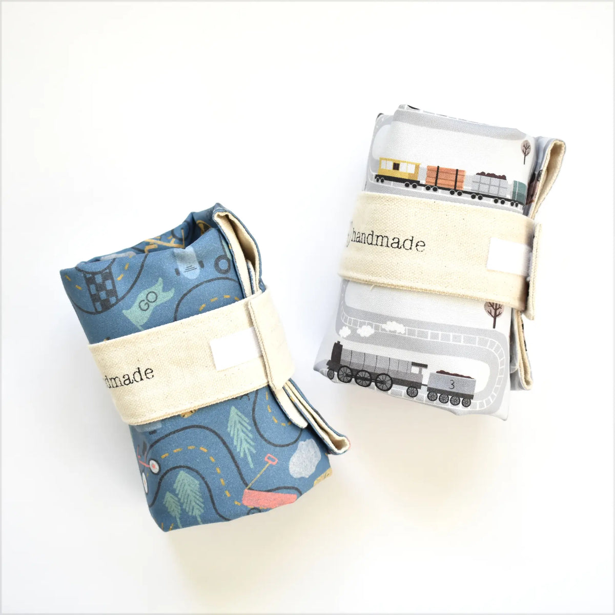 Train Play Mat: "Love it! Super cute for on the go play!" - The Baby Penguin