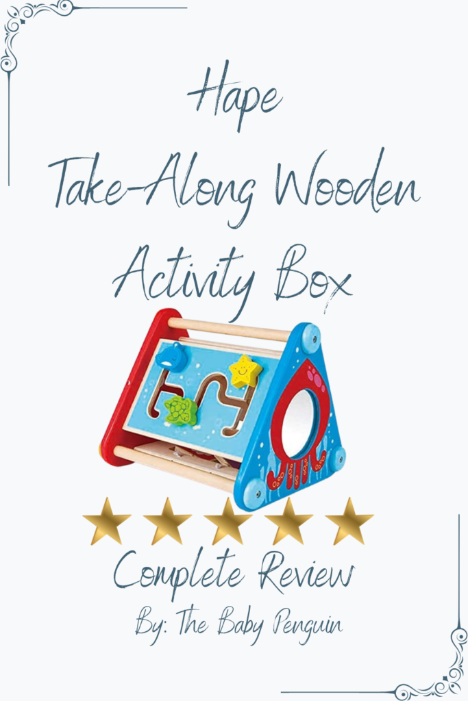 Hape Take-Along Wooden Activity Box| Toy Review