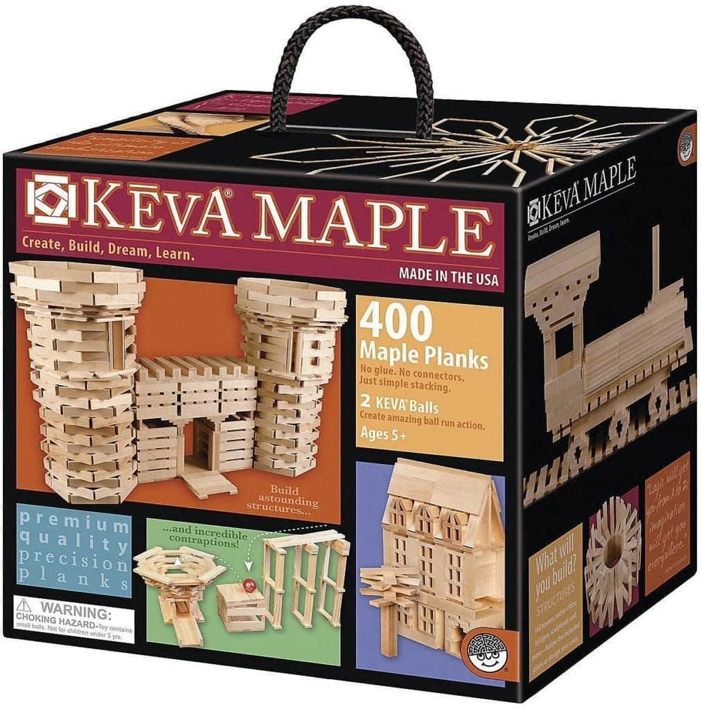 KEVA Maple 400 Plank Set toy wooden block sets