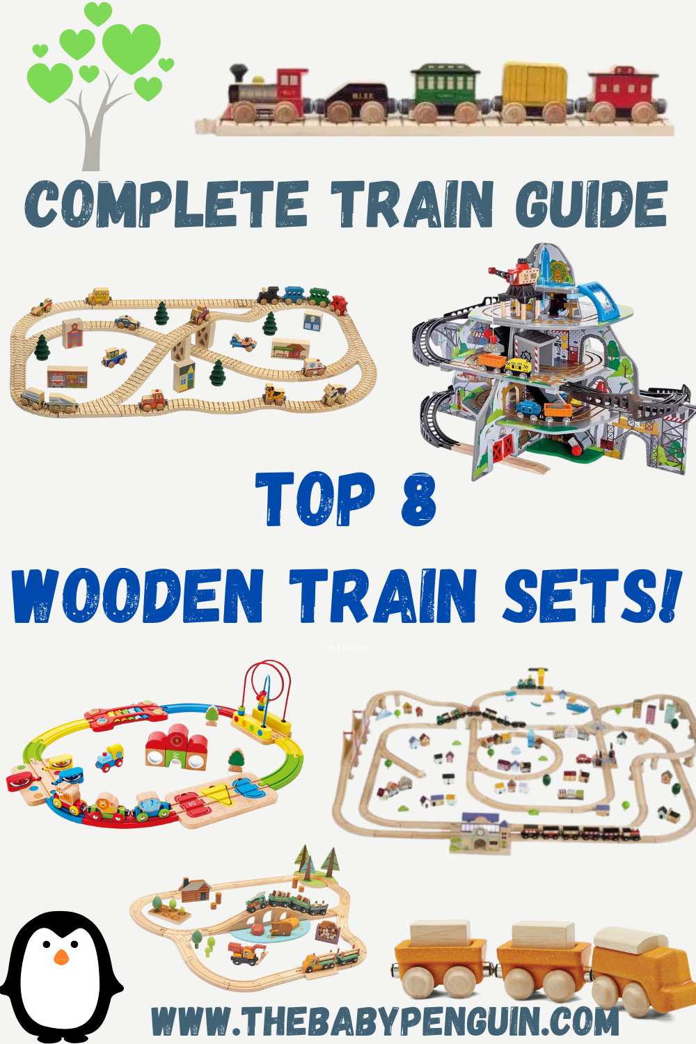 4 Medium Straight Pieces Vintage Brio Wooden Train Track Pieces 