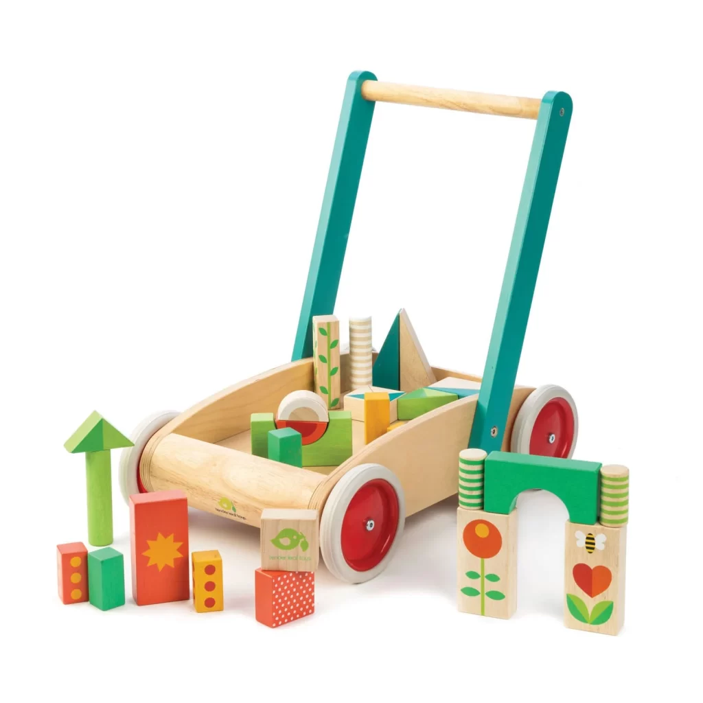 Baby Block Walker | Push & Pull | Tender Leaf Toys
