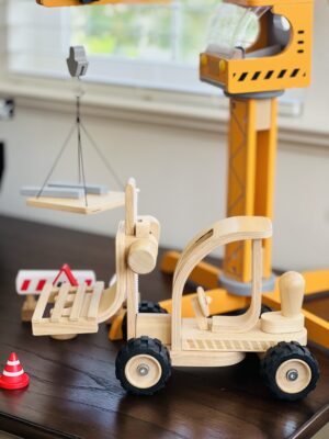 Wooden ForkLift Mover | Pretend Play | PlanToys 6124