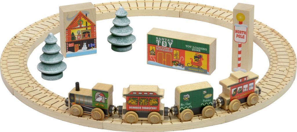 North Pole Village Train Set | Made in USA | NameTrains