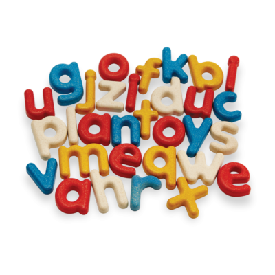Wooden Lower Case Alphabet | PlanToys (5407)