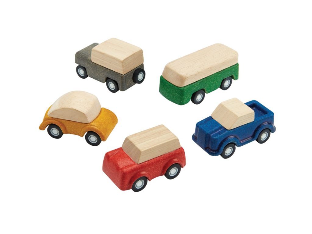 PlanWorld Sustainable Wooden Cars | PlanToys 6285