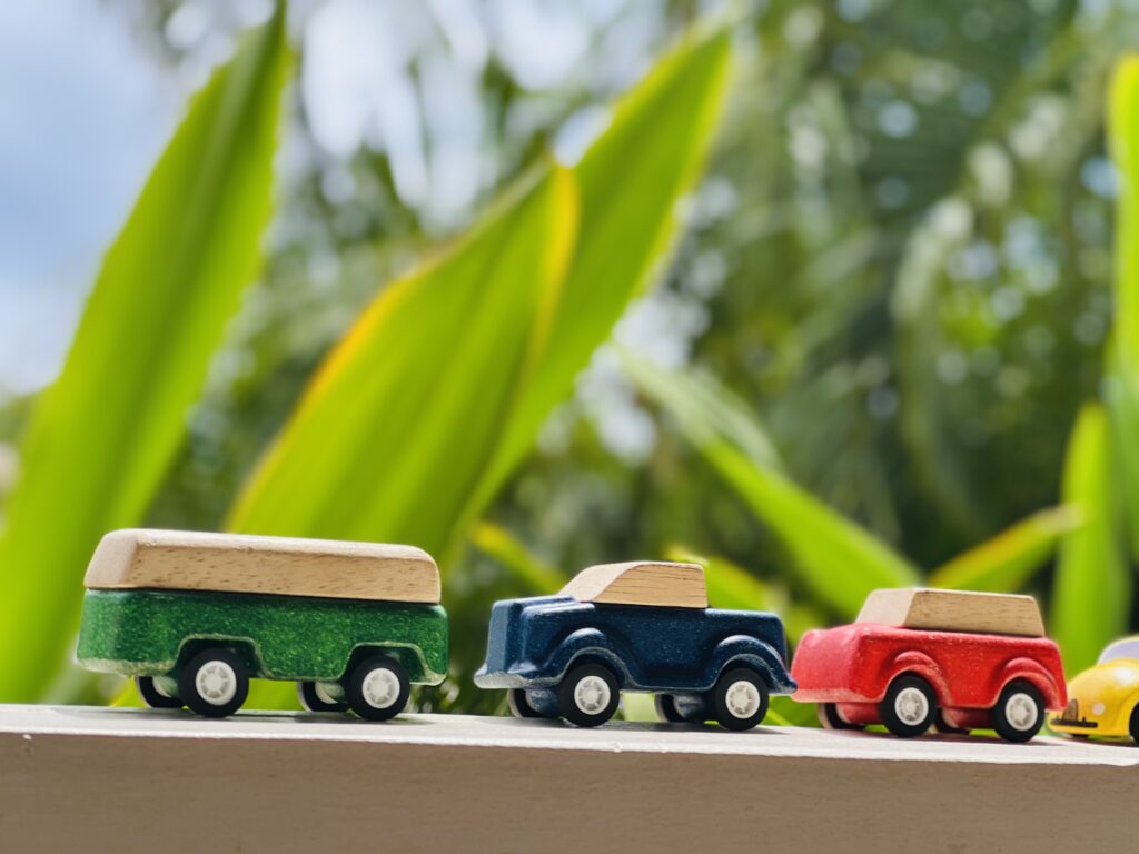 PlanWorld Sustainable Wooden Cars | PlanToys 6285