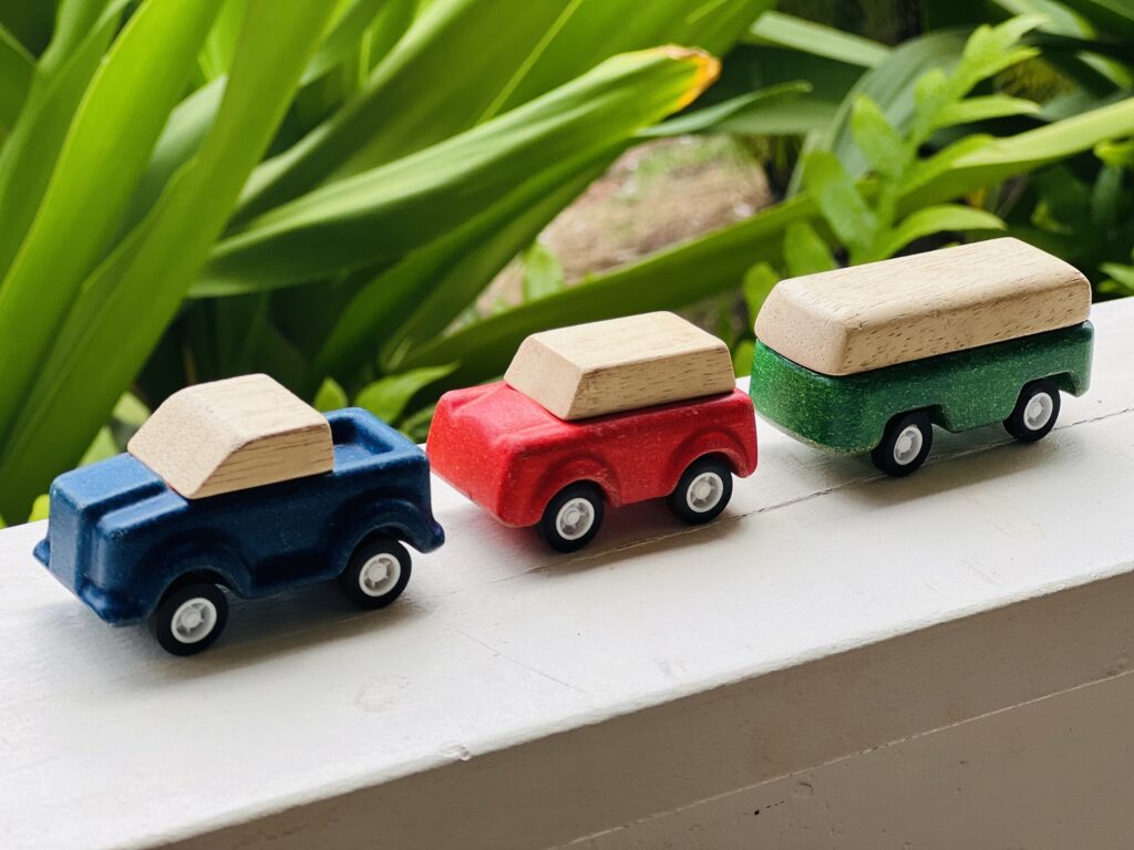 PlanWorld Sustainable Wooden Cars | PlanToys 6285