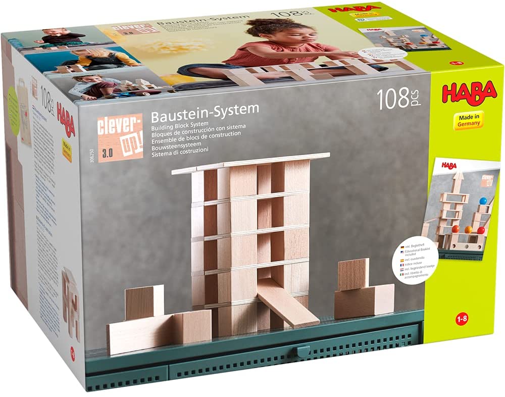 HABA Clever Up! Building Block System 3.0 (Made in Germany)