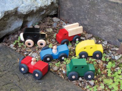 Wooden Mites Cars (6-Pack) – Made in USA | Vehicles