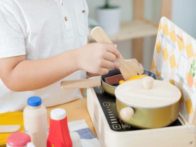 Pretend Cooking Utensils Set | Sustainable Play | PlanToys 3413
