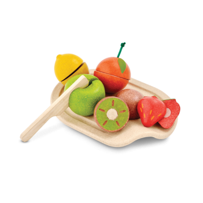 Assorted Wooden Fruit Set | Pretend Play | PlanToys (3600)