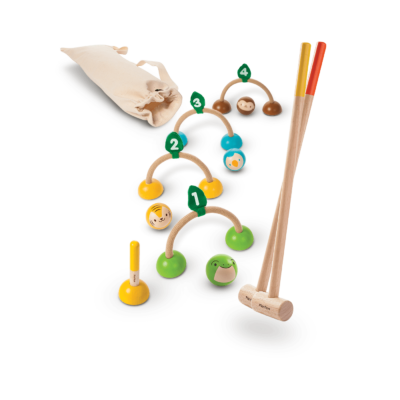 Wooden Croquet Set | PlanToys 5189 | Games & Puzzles