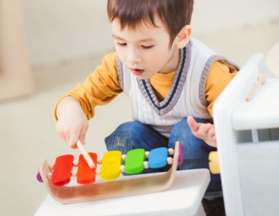 Oval Xylophone | Music Play 12m+ | PlanToys 6405