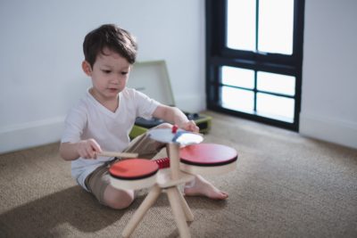 Musical Band | Drums/Cymbal/Guiro | 3yrs+ | PlanToys 6410