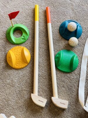 Wooden Mini Golf Set | Active Play | PlanToys 5683