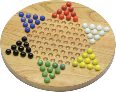 Cherry Chinese Checkers | Made in USA | Wooden Board Games