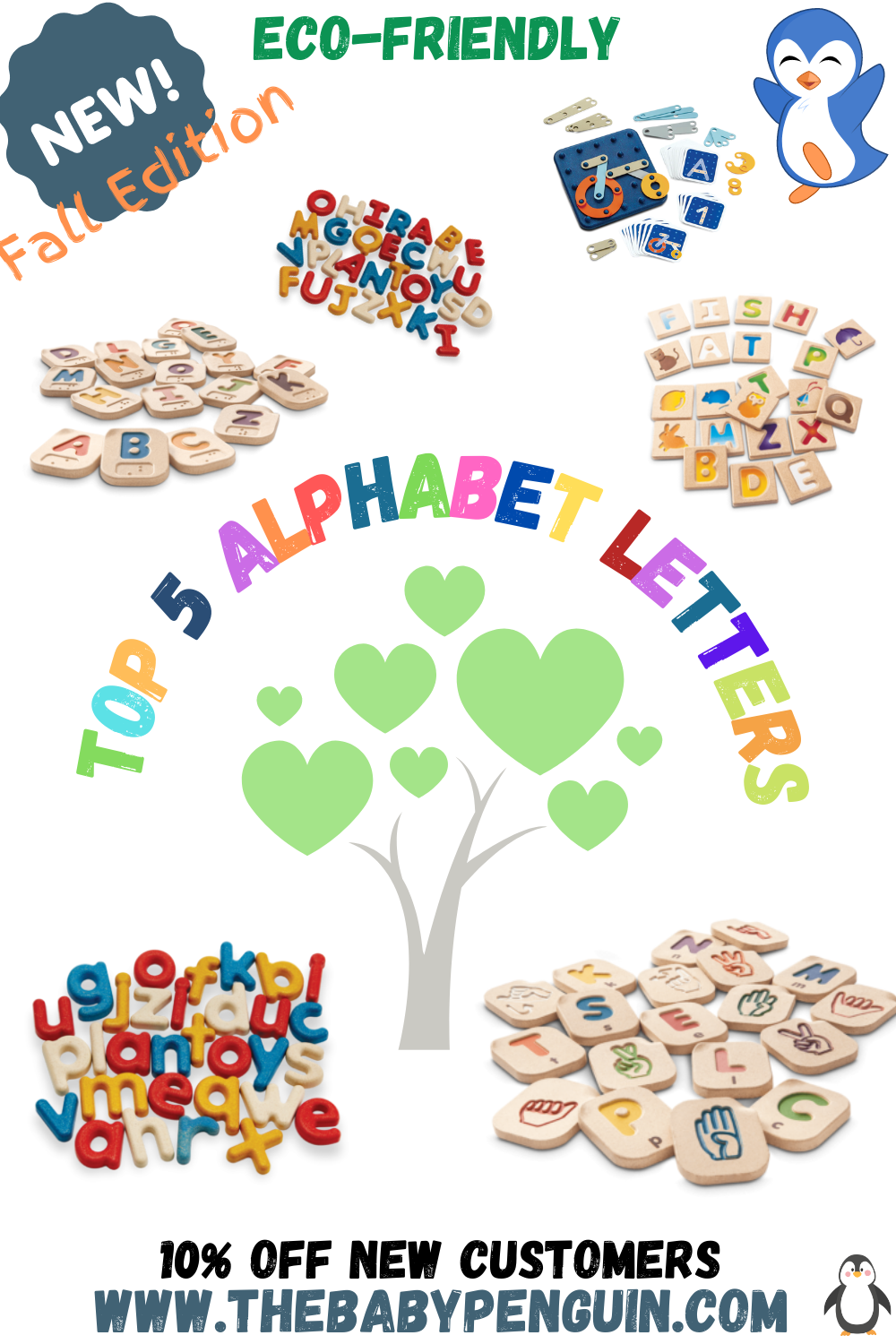 Top 5 Alphabet Letters for Learning | Preschool to school-aged