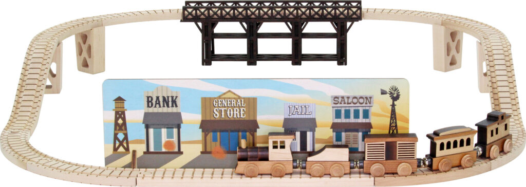 NameTrains Old West Train Set | Made in the USA