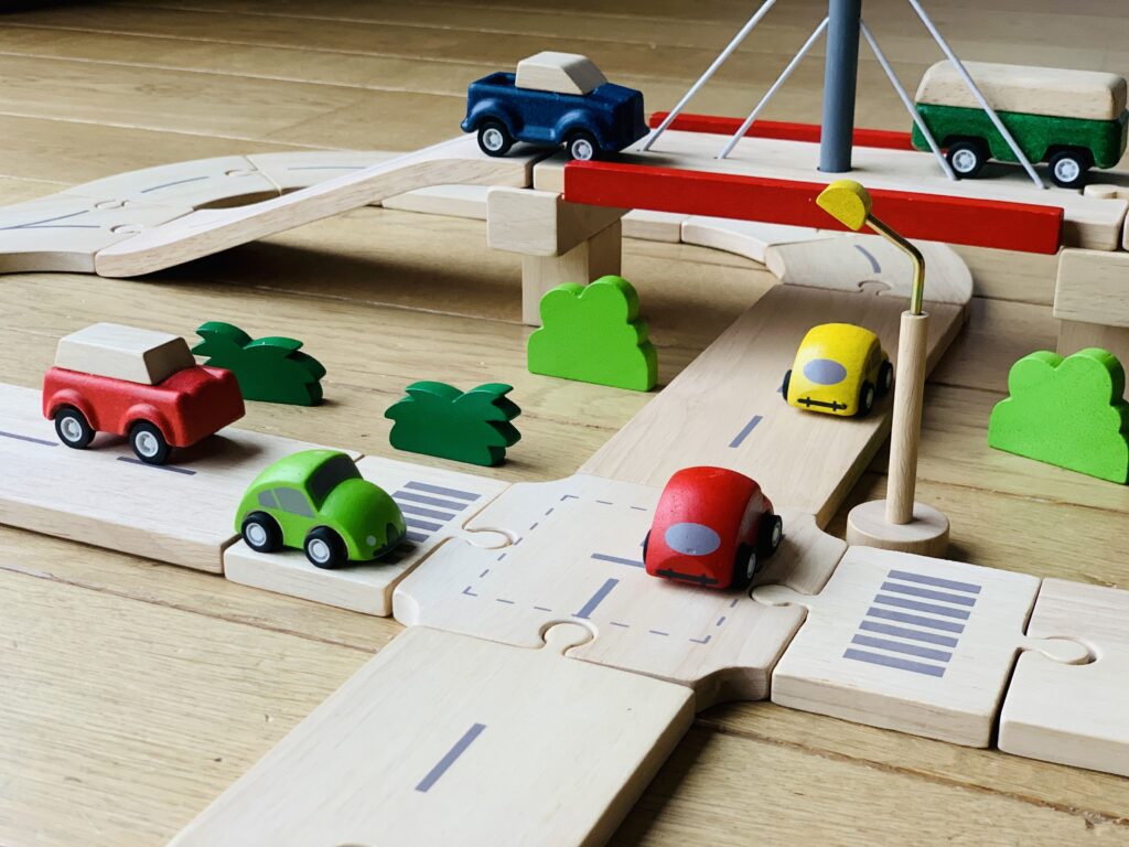 Wooden Road System | Small World | PlanToys 6208