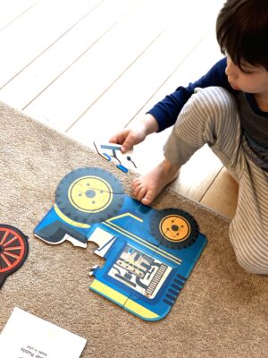 Tractor Jigsaw Puzzle | Sustainable Toy | USA Made