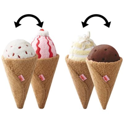 Biofino Venezia Ice Cream Cones Soft Play Food - HABA 