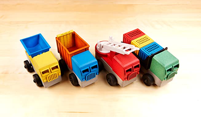 Luke's Toy Factory Trucks are made to fit young hands, with a little "wiggle room" so that kids are not frustrated.